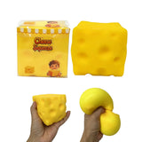 72pcs 7.5cm Small Size Cheese Squishy Stress Relief Original Sensory Food Squishy Stress Relief Fidget Toy_CNPNY