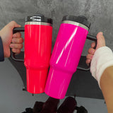 🔥30oz 40oz Neon Colors Blank Sublimation silver underneath Quencher Tumbler_CNPNY