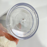 24oz Acrylic tumbler Boba Cup with pre-drilled hole_CNPNY