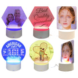 Sublimation Blank acrylic Night Lights_USPNY