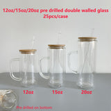 Snow Globe Glass cans with Handle_CNPNY
